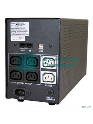 Источник бесперебойного питания Powercom Imperial IMP-1200AP 720Вт 1200ВА черный