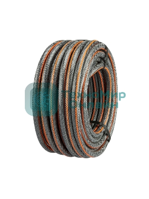 Шланг поливочный ПВХ 3-х слойный армированный 3/4дюйм 25м Стандарт Плюс ЧЕТЫРЕ СЕЗОНА 62-0226-1