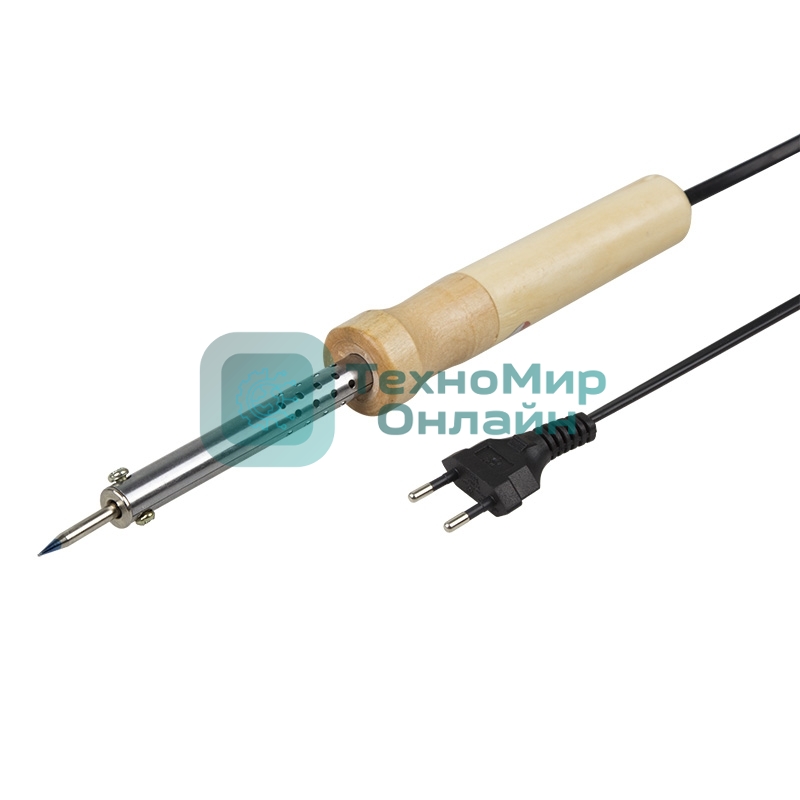 Паяльник ПД PROconnect, 220 В/25 Вт, деревянная ручка, блистер