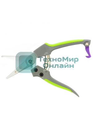 Секатор цветочный Palisad 180 мм, металлические обрезиненные рукоятки