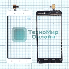 Сенсорное стекло (тачскрин) для Lenovo S60 белое