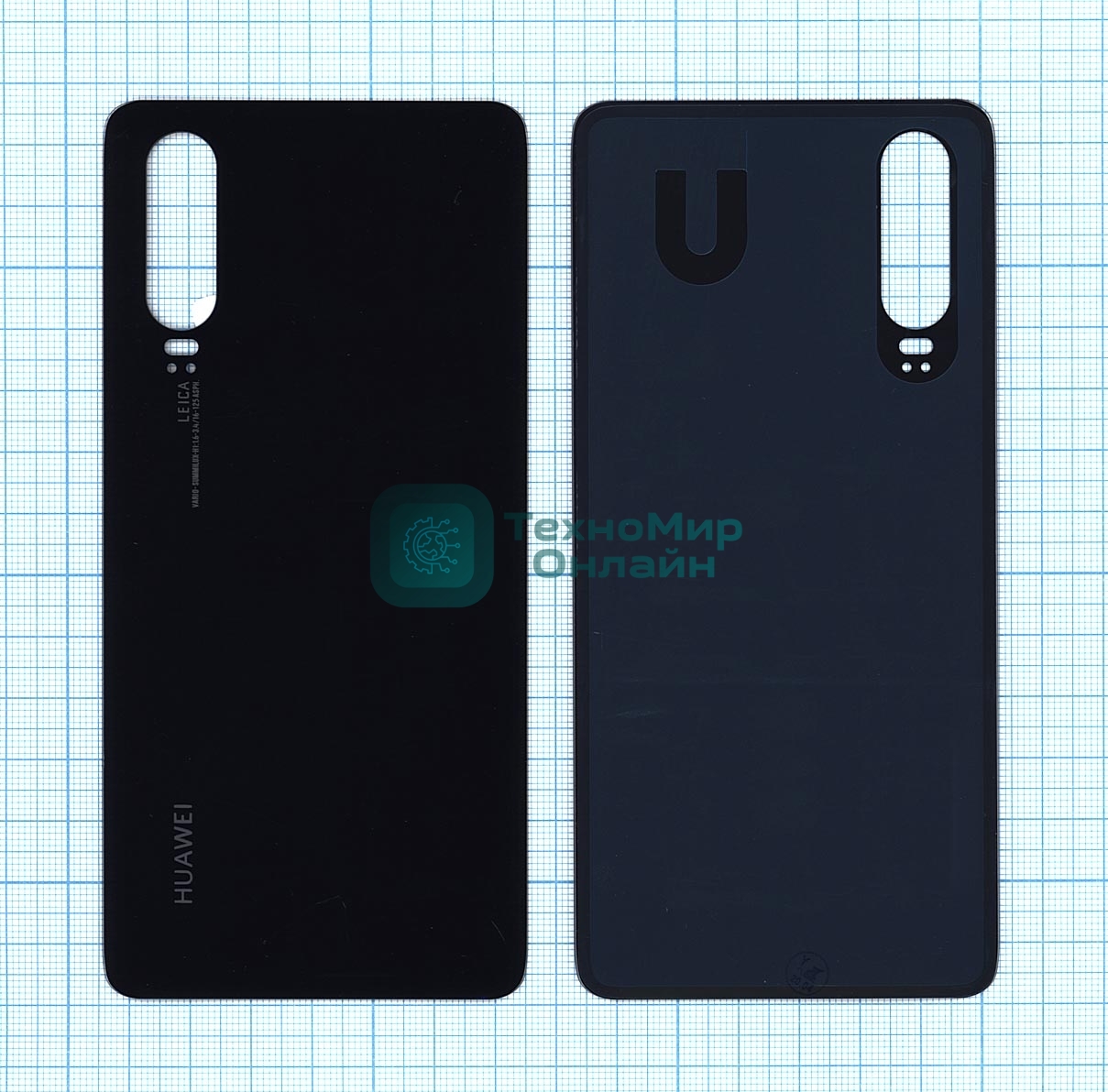 Задняя крышка для Huawei P30 черный