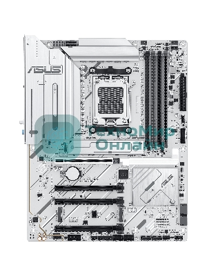 Материнская плата ASUS X870 MAX GAMING WIFI7 W, AM5, AMD X870, 4xDDR5, 4xSATA, 3xM.2, 1xPCIe 5.0 x16, 2xPCIe 4.0 x16, 1xPCIe 3.0 x16, 1xHDMI, 2xUSB Type-C (Display), 1x2.5Gb LAN, Wi-Fi 7, Bluetooth 5.4, 2xUSB-C 40Gbps, 1xUSB-A 10Gbps, 3xUSB-A 5Gbps, 4xUSB-A 2.0, 3x3.5 мм, 7.1, ATX
