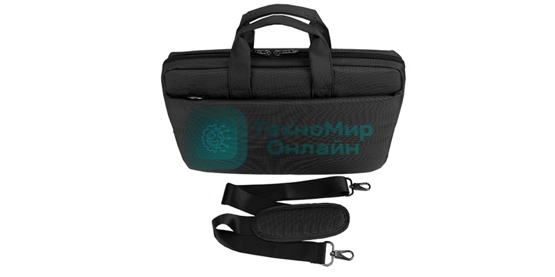 Сумка для ноутбука Сумка Continent CC-215 BK (полиэстр, черный 15,6'')