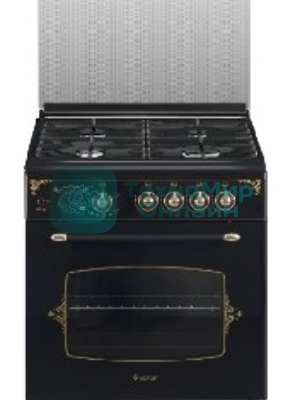 Плита газовая Gefest ПГ 6100-03 0179 черный, конфорок 4 шт, духовка 52 л, 60 см x 85 см x 60 см