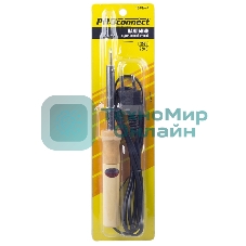 Паяльник ПД PROconnect, 220 В/25 Вт, деревянная ручка, блистер