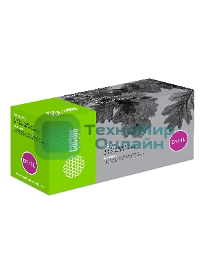 Картридж лазерный Cactus CS-D111L черный (1800 стр) для SAMSUNG Xpress M2022/M2020/M2021/M2020W/M2070/M2070FW/M2071/M2071FH/M2021W/M2022W/M2070F/M2070W/M2071F