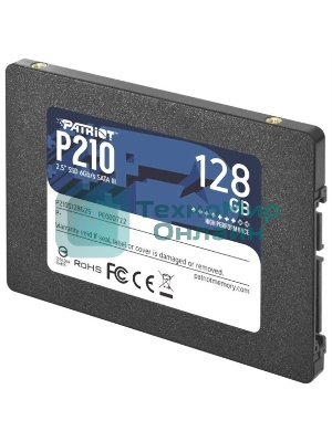 Накопитель SSD Patriot P210, 128Gb, SATA III, 2.5