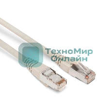 Патч-корд Hyperline PC-LPM-STP-RJ45-RJ45-C6-1M-LSZH-GY Патч-корд F/UTP, экранированный, Cat.6, LSZH, 1 м, серый
