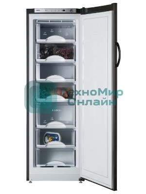 Морозильная камера Atlant M-7204-160, мокрый асфальт, 243л, 7 ящиков