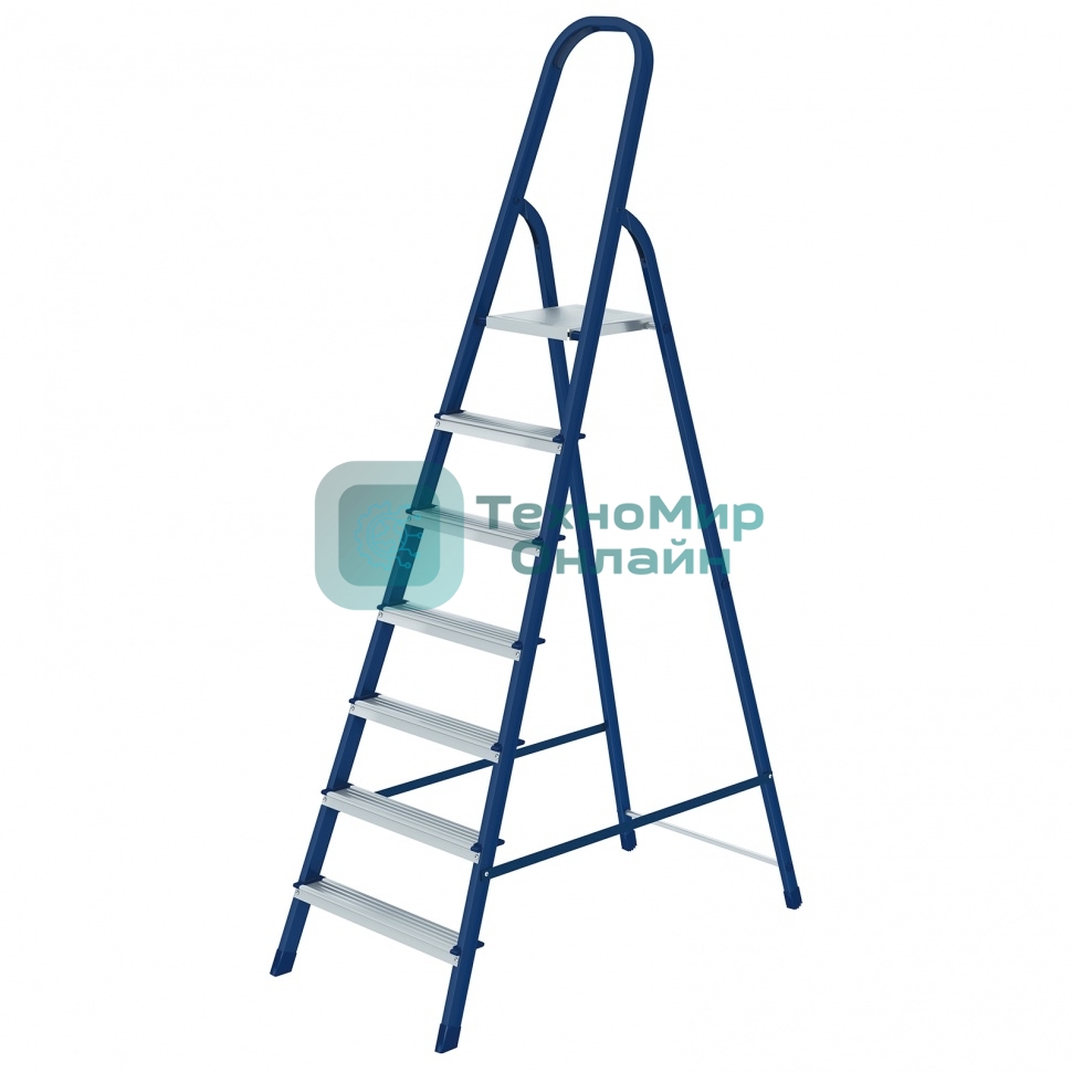 Стремянка Сибртех 7 ступеней, стальная