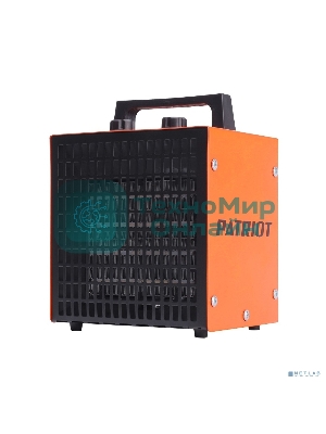 Тепловентилятор электрический Patriot PT Q 3S, оранжевый/черный, 2000 Вт, 25 м2, термостат