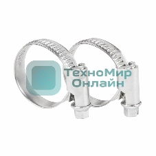 Хомут червячный Rexant 20-32-0,7 мм, (упак. 50 шт)