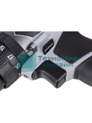 Дрель-шуруповерт аккумуляторная ИНТЕРСКОЛ ДАУ-13/18ВК, Аккумуляторный, 18В, 2 АКБ, Ударный, Кейс