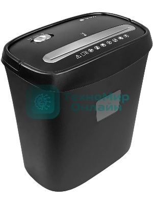 Шредер ГЕЛЕОС УД15-4, (DIN P-4), фрагмент 3,9х35мм, 8-10 лист (70г/м2), скобы, 15 литров