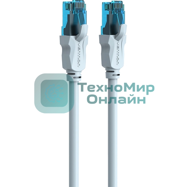 Патч-корд Vention прямой UTP cat.5е, RJ45 - 3 м. Серый VAP-A10-S300