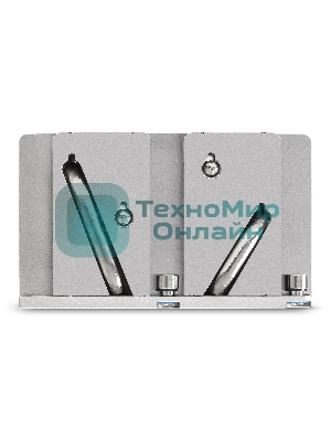 Радиатор для процессора ExeGate ESNK-P0068PS.2U.3647.Cu серебристый, алюминий/медь, 205 Вт