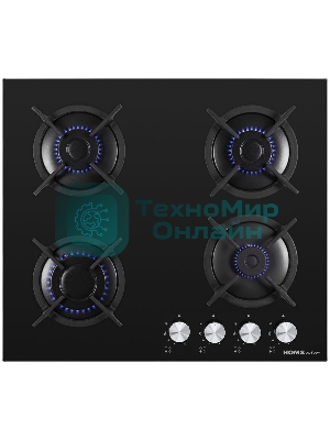 Газовая варочная панель HOMSair HGG641BK