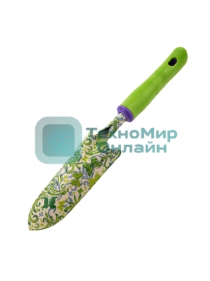 Совок посадочный узкий Palisad 55х330 мм, стальной, пластиковая рукоятка