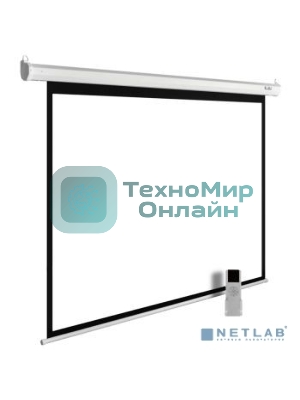 Экран Cactus 138x220 см MotoExpert CS-PSME-220x138-WT 16:10 настенно-потолочный рулонный белый (моторизованный привод)