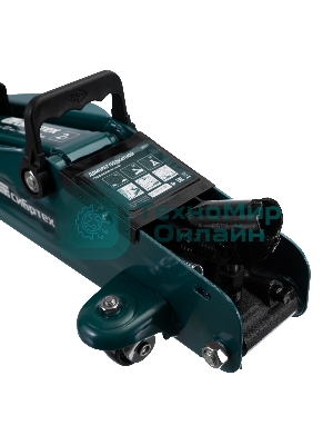 Домкрат гидравлический Сибртех подкатной, 2т, 127-330мм