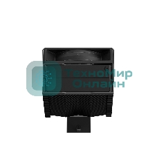 Кулер для процессора SAMA X40 (200W, 4-pin PWM, 133.5mm, 4x6mm, 1x100мм, 50.1CFM, 35.2dBA, 2600RPM, S: 1851/1700/1200/115X, AM5/AM4, черный)