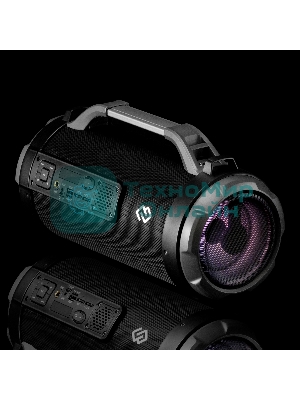 Колонка портативная Digma S-23 черный 18W 1.0 BT 10м 1800mAh