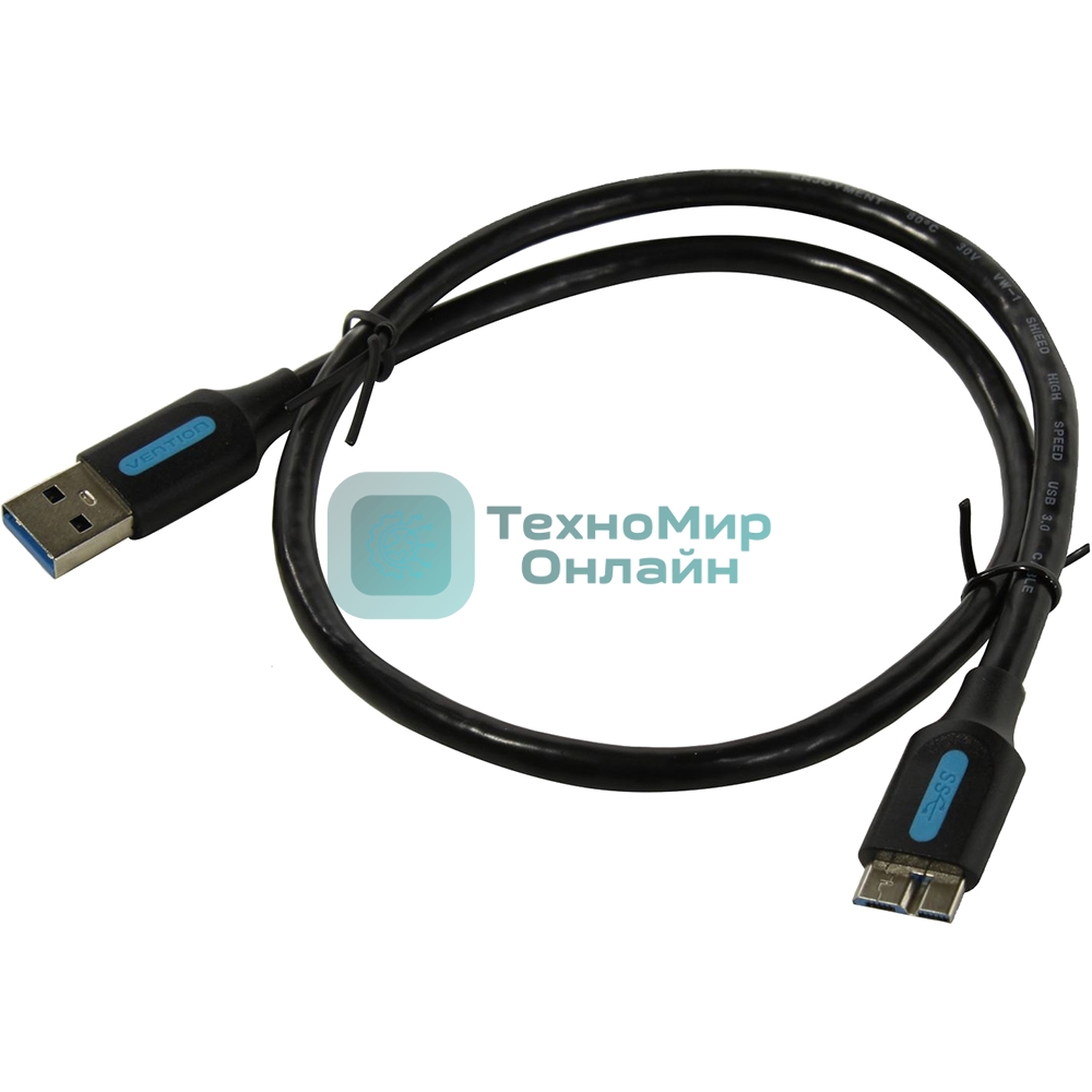 Кабель Vention USB 3.0 AM/micro B - 0.5м