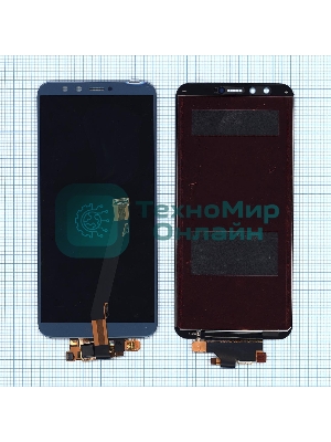 Дисплей для Huawei Honor 9 Lite светло-синий