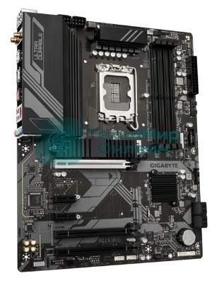 Материнская плата Gigabyte Z790 D AX, LGA 1700, Intel Z790, 4xDDR5, 4xSATA, 3xM.2, 1xPCI-E 5.0 x16, 1xPCI-E 4.0 x4, 2xPCI-E 3.0 x1, 1xHDMI, 1xDP, 1x 2.5Gb LAN, 4xUSB-A 3.2 Gen 1, 1xUSB-A 3.2 Gen 2, 2xUSB-A 2.0, 1xUSB-C 3.2 Gen 2, 3x3.5 мм, 7.1, ATX