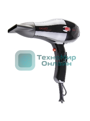 Фен Galaxy Line GL 4326 черный/красный, 2200 Вт