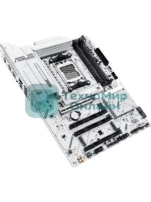 Материнская плата ASUS X870 MAX GAMING WIFI7 W, AM5, AMD X870, 4xDDR5, 4xSATA, 3xM.2, 1xPCIe 5.0 x16, 2xPCIe 4.0 x16, 1xPCIe 3.0 x16, 1xHDMI, 2xUSB Type-C (Display), 1x2.5Gb LAN, Wi-Fi 7, Bluetooth 5.4, 2xUSB-C 40Gbps, 1xUSB-A 10Gbps, 3xUSB-A 5Gbps, 4xUSB-A 2.0, 3x3.5 мм, 7.1, ATX