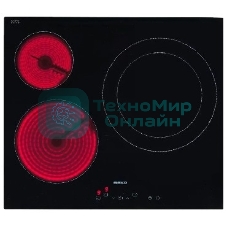 Встраиваемая электрическая варочная поверхность Beko HIC 63401 T, Черный