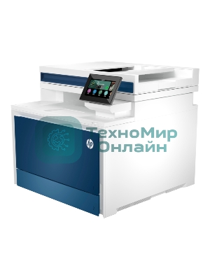 МФУ лазерное HP Color LaserJet Pro MFP 4303fdw (5HH67A), A4, цветной, печ. 33 стр/мин., скан. до 44 стр/мин. (ч/б) 35 стр/мин. (цвет), 600 x 600 dpi (печать) 1200 x 1200 dpi (скан.), Bluetooth, USB, Wi-Fi