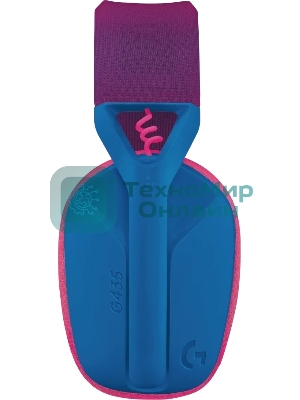 Гарнитура беспроводная Logitech Headset G435 LIGHTSPEED Wireless Gaming BLUE - Retail