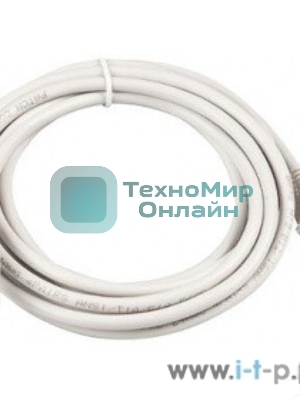 Патч-корд UTP cat.5e, 1м ExeGate серый