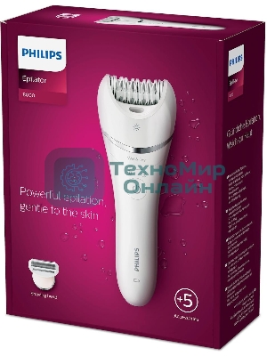 Эпилятор Philips скорости, широкая головка, Wet&Dry, беспроводной