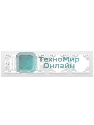 Рамка 4-м Минск горизонтальная бел. Basic EKF ERM-G-304-10