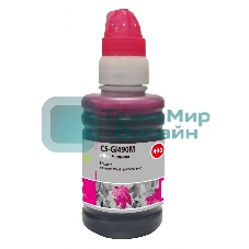 Чернила Cactus CS-GI490M пурпурный 100мл для Canon PIXMA G1400, G2400, G3400