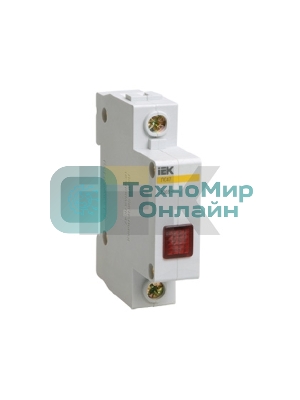 Лампа сигнальная ЛС-47 красн. IEK MLS10-230-K04