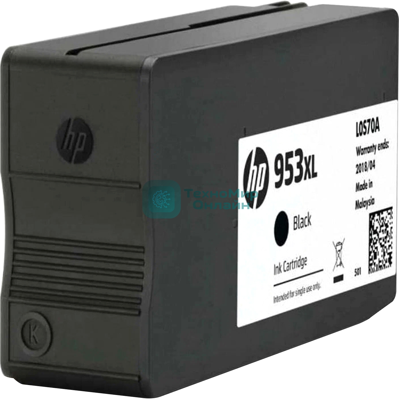 Картридж струйный HP 953XL L0S70AE черный для HP OJP 8710/8715/8720/8725/8730/8210/7740 (2000 стр.)