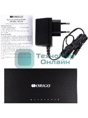 Коммутатор неуправляемый 8-портовый ORIGO OS1208/A1A 10/100 Мбит/с