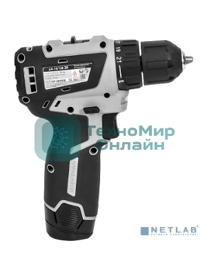 Дрель-шуруповерт аккумуляторная ИНТЕРСКОЛ 757.3.2.40