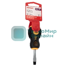 Отвертка шлицевая Rexant SL 6х40 мм, двухкомпонентная рукоятка