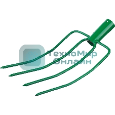 Вилы РОСТОК 205х310 мм, с круглыми зубьями