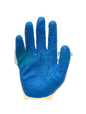 Перчатки трикотажные Сибртех полиэфирные, латексное рельефное покрытие, размер 8