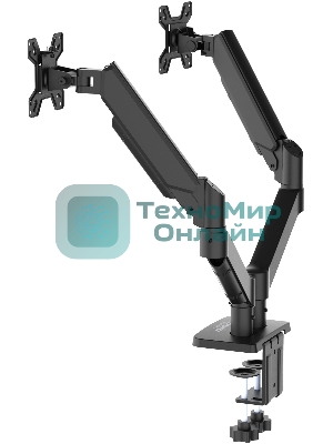 Кронштейн для мониторов ЖК Buro BU-M12 черный 17