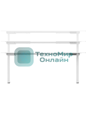 Подстолье Cactus CS-EDLF-WT каркас белый