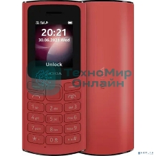 Мобильный телефон Nokia 106 TA-1564 DS EAC1 красный