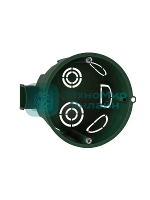Установочная коробка для сплошных стен 65x45